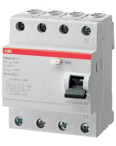 FH204 AC-40/0,03 (2CSF204004R1400). Выключатель дифференциального тока (УЗО). ABB в Курске
