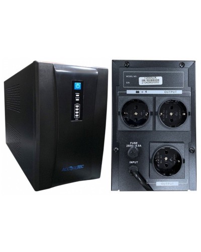 UPS-220/1200VA. Источник бесперебойного питания. AccordTec в Курске