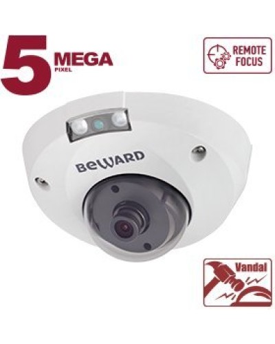 B5320DMR (2.8мм). Видеокамера IP купольная. Beward в Курске