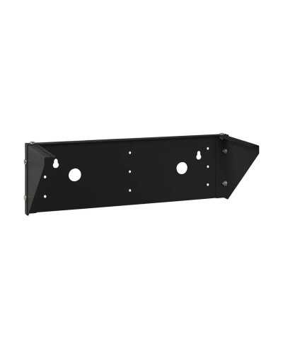 NC-3U-V-BK (12025c). Кронштейн настенный вертикальный 19 3U, цвет черный. CABEUS в Курске
