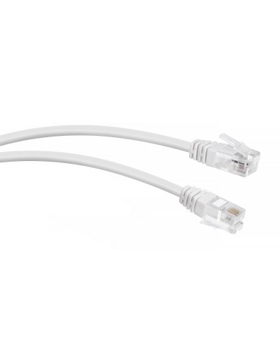 PC-TEL-RJ12-2m (7889c), белый. Патч-корд медный. CABEUS в Курске