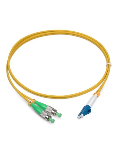 FOP(d)-9-FC/APC-LC/UPC-15m (8088c). Патч-корд оптический. CABEUS в Курске