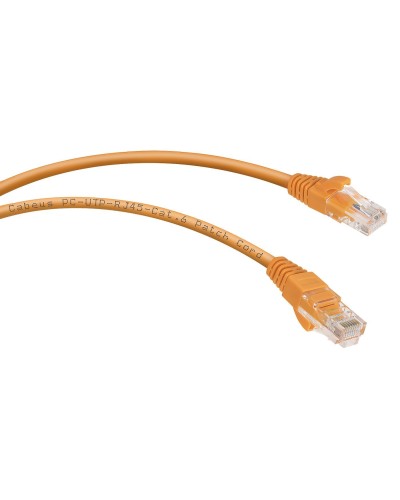 PC-UTP-RJ45-Cat.6-0.3m-OR (8696c), оранжевый. Патч-корд медный. CABEUS в Курске