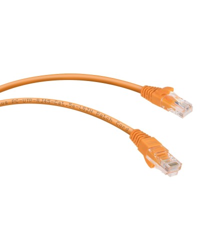 PC-UTP-RJ45-Cat.5e-0.3m-OR-LSZH (9519c), оранжевый. Патч-корд медный. CABEUS в Курске