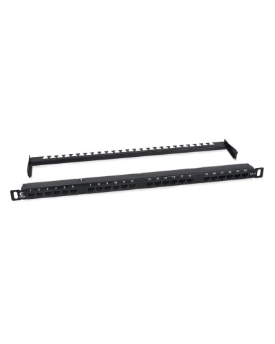 PLHD-24-Cat.6-Dual-180-0,5U (9664c): Патч-панель 19" в Курске