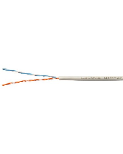 UTP-2P-Cat.5e-SOLID-GY-100 (7169c-5). Кабель «витая пара» (LAN) для структурированных систем связи. CABEUS в Курске