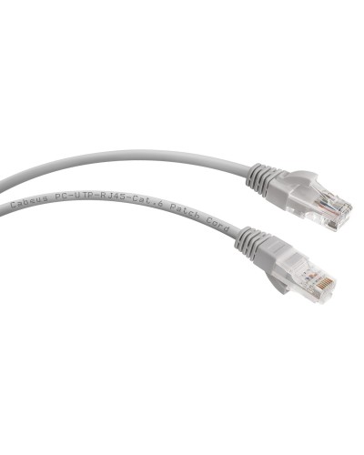 PC-UTP-RJ45-Cat.6-15m (8790c), серый. Патч-корд медный. CABEUS в Курске