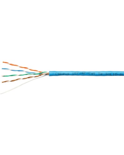 UTP-4P-Cat.5e-SOLID-BL (7248c). Кабель «витая пара» (LAN) для структурированных систем связи. CABEUS в Курске