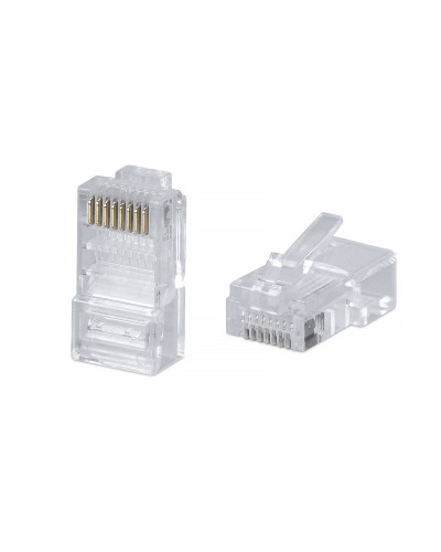 8P8C (100 шт) (7009c). Разъем RJ-45. CABEUS в Курске