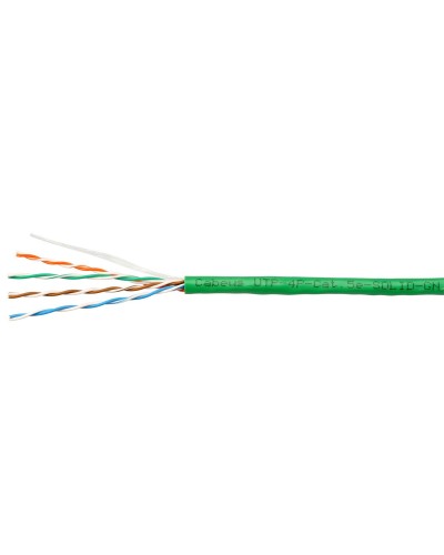 UTP-4P-Cat.5e-SOLID-GN (7250c). Кабель «витая пара» (LAN) для структурированных систем связи. CABEUS в Курске