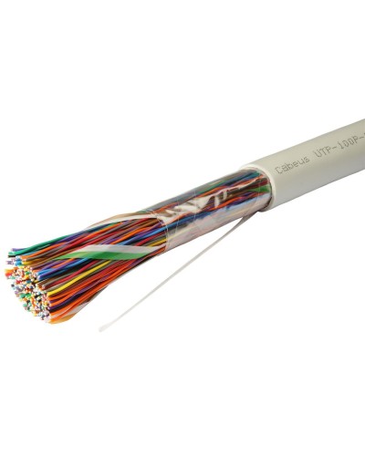 UTP-100P-Cat.3-IN (7284c). Кабель «витая пара» (LAN) для структурированных систем связи. CABEUS в Курске
