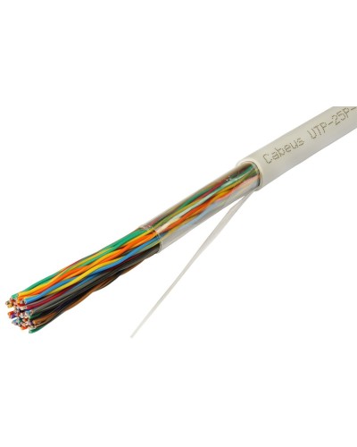 UTP-25P-Cat.3-IN (7279c). Кабель «витая пара» (LAN) для структурированных систем связи. CABEUS в Курске