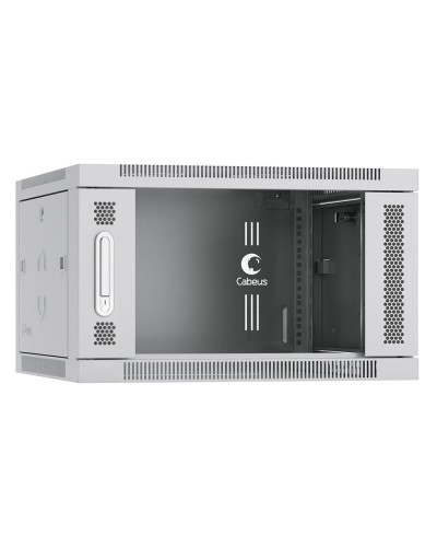 SH-05F-6U60/60 (7063c). Шкаф телекоммуникационный 19 настенный 6U. CABEUS в Курске