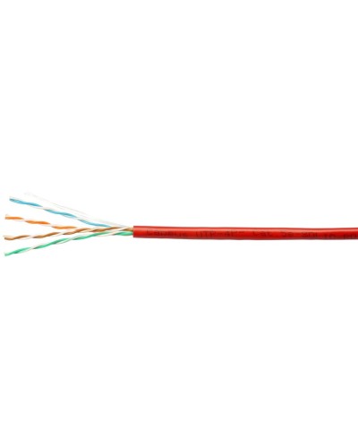 UTP-4P-Cat.5e-SOLID-LSZH-RD-100 (9778c-5). Кабель «витая пара» (LAN) для структурированных систем связи. CABEUS в Курске