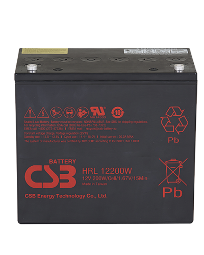CSB HRL 12200W FR. Аккумулятор герметичный свинцово-кислотный. CSB в Курске