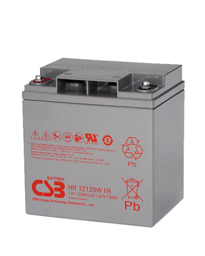 CSB HR 12120W FR. Аккумулятор герметичный свинцово-кислотный. CSB в Курске