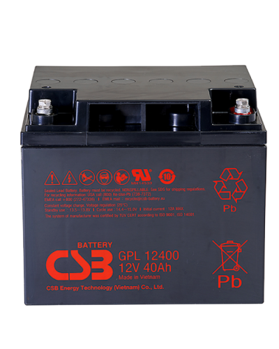 CSB GPL 12400. Аккумулятор герметичный свинцово-кислотный. CSB в Курске