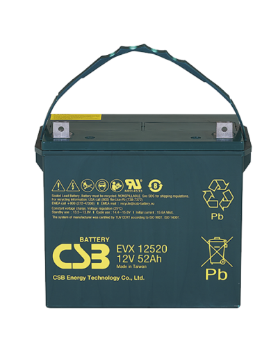 CSB EVX 12520. Аккумулятор герметичный свинцово-кислотный. CSB в Курске