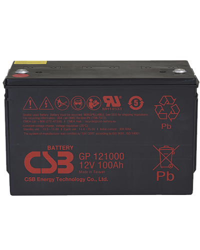 CSB GP 121000. Аккумулятор герметичный свинцово-кислотный. CSB в Курске