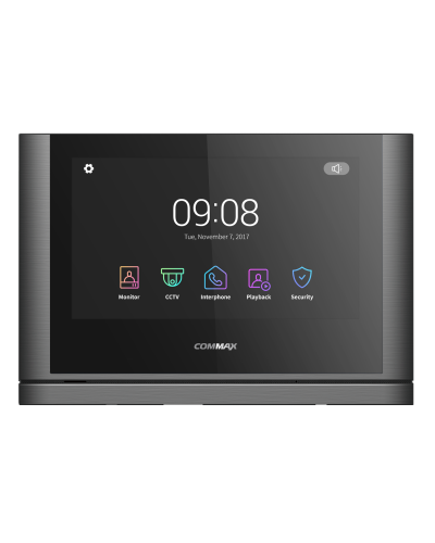CDV-1024MA/VZ (светлое серебро) Black Smog. Монитор видеодомофона цветной. Commax в Курске