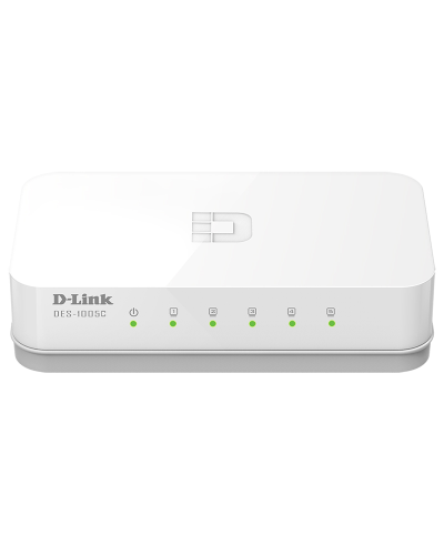 DES-1005C/B1A. Коммутатор с 5 портами 10/100Base-TX. D-Link в Курске