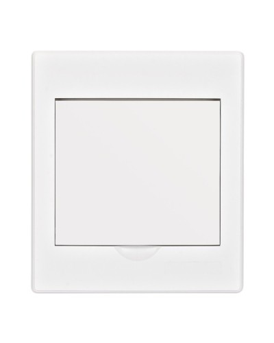 Корпус ЩРН-П 4 модуля IP41 навесной белая дверь (31084DEK). Корпус пластиковый. DEKraft в Курске