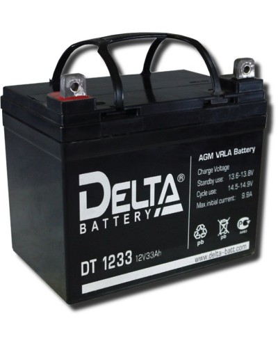 Delta DT 1233. Аккумулятор герметичный свинцово-кислотный. Delta в Курске
