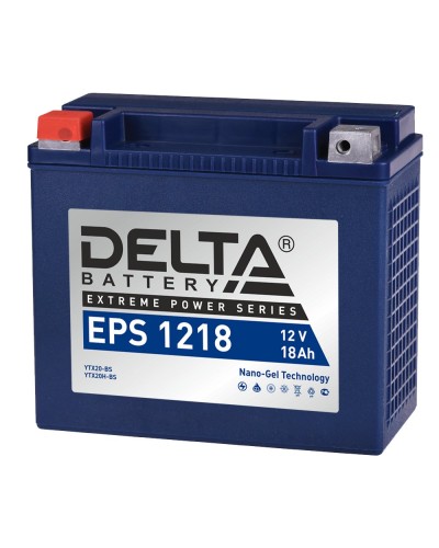 Delta EPS 1218. Аккумулятор герметичный свинцово-кислотный стартерный. Delta в Курске