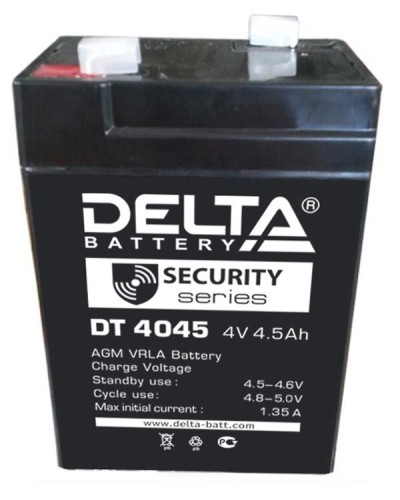 Delta DT 4045 (47мм). Аккумулятор герметичный свинцово-кислотный. Delta в Курске