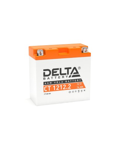 Delta CT 1212.2. Аккумулятор герметичный свинцово-кислотный стартерный. Delta в Курске
