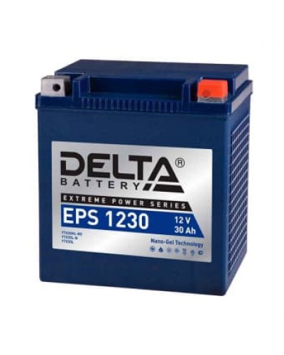 Delta EPS 1230. Аккумулятор герметичный свинцово-кислотный стартерный. Delta в Курске
