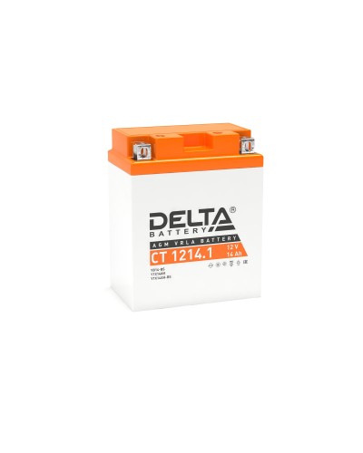 Delta CT 1214.1. Аккумулятор герметичный свинцово-кислотный стартерный. Delta в Курске
