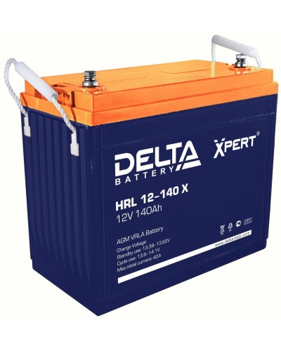 Delta HRL 12-140 X. Аккумулятор герметичный свинцово-кислотный. Delta в Курске