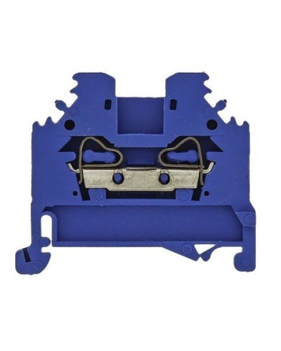 JXB-S-2.5 2-проводная, синяя (plc-jxb-s-2.5b). Колодка клеммная пружинная. EKF в Курске