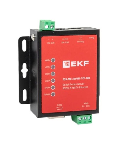 TSX-MC-232/485-TCP-MB. Преобразователь RS-232/485 в Ethernet. EKF в Курске