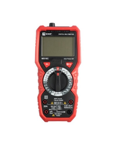 Мультиметр цифровой MS18C Expert (In-180701-pm18C). Мультиметр цифровой. EKF в Курске