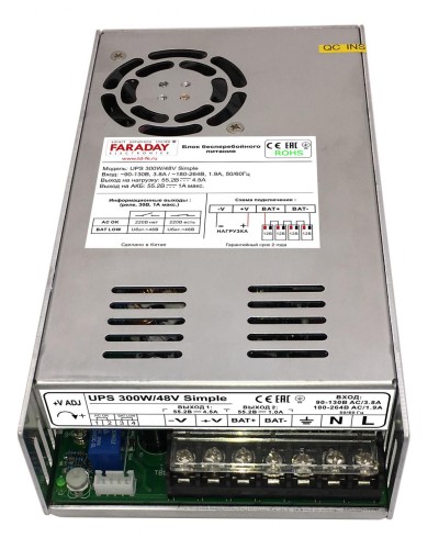 UPS 300W/48V Simple. Блок бесперебойного питания. FARADAY в Курске