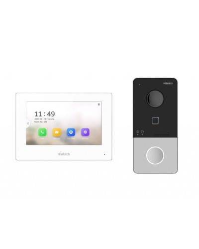 DS-D100IKWF(B). Комплект IP-видеодомофона. HiWatch в Курске