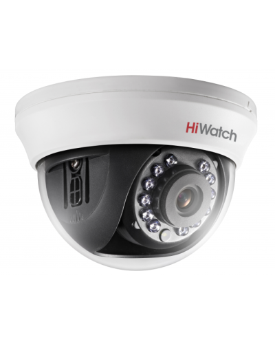 DS-T591(C) (2.8 mm). Бюджетная видеокамера мультиформатная купольная. HiWatch в Курске