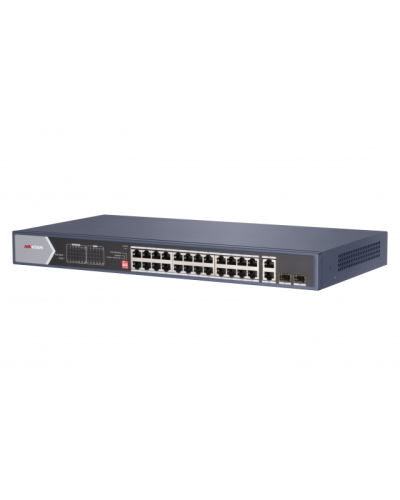 DS-3E0528HP-E. Коммутатор с питанием POE. Hikvision в Курске