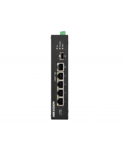 DS-3T0306HP-E/HS. Коммутатор с питанием POE. Hikvision в Курске