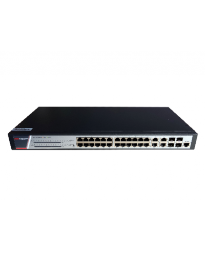 DS-3E2528P(B). Коммутатор с питанием POE. Hikvision в Курске