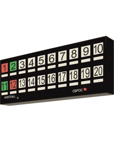 MP-730W2. Табло отображения. Hostcall в Курске