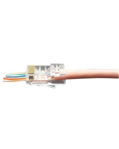 PLEZ-8P8C-U-C5-100 (100 шт). Разъем RJ-45. Hyperline в Курске