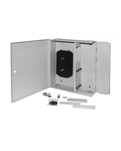FO-WBX-6xSLT-W140H42-48UN-GY. Кросс оптический настенный. Hyperline в Курске