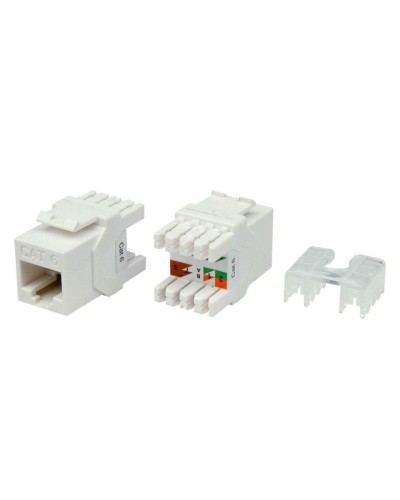 KJ8-8P8C-C6-180-WH. Вставка Keystone Jack RJ-45. Hyperline в Курске