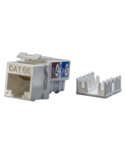 KJ9-8P8C-C5e-90-WH. Вставка Keystone Jack RJ-45. Hyperline в Курске