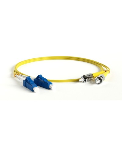 FC-D2-9-LC/UR-ST/UR-H-2M-LSZH-YL. Патч-корд волоконно-оптический ST-LC. Hyperline в Курске