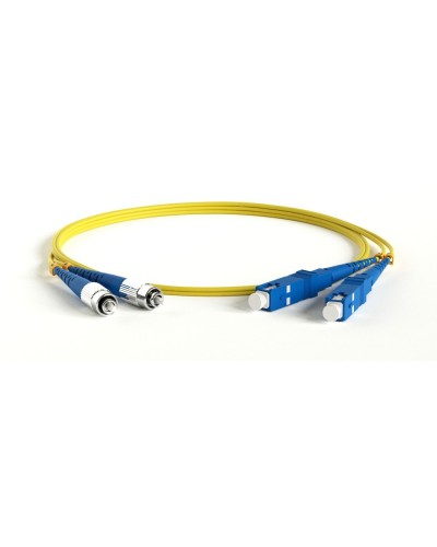 FC-D2-9-FC/UR-SC/UR-H-1M-LSZH-YL. Патч-корд волоконно-оптический SC-FC. Hyperline в Курске