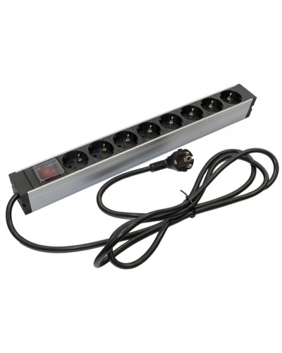 SHZ19-8SH-S-2.5EU. Блок розеток 19. Hyperline в Курске